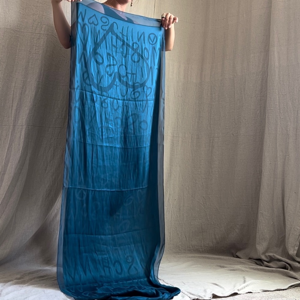 Moschino Silk Scarf - Picture 2 of 4
